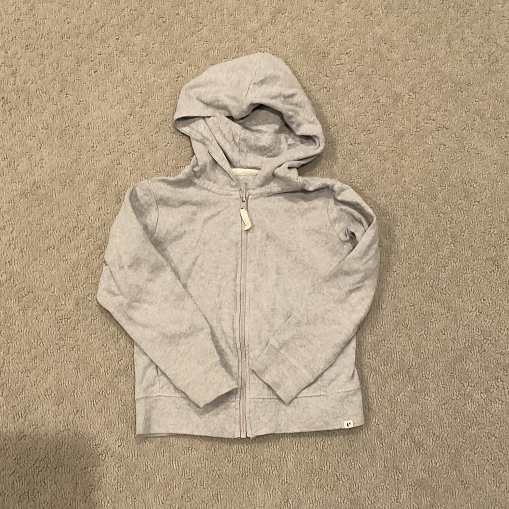 Pact Kids Heather Gray Full-Zip Hoodie 0290